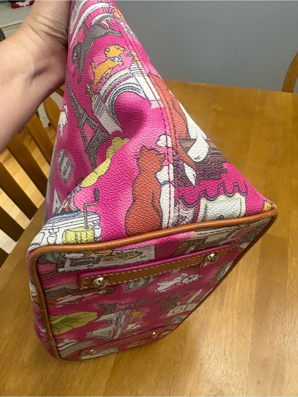 Disney Dooney and Bourke Aristocats Tote - Picture 5 of 6